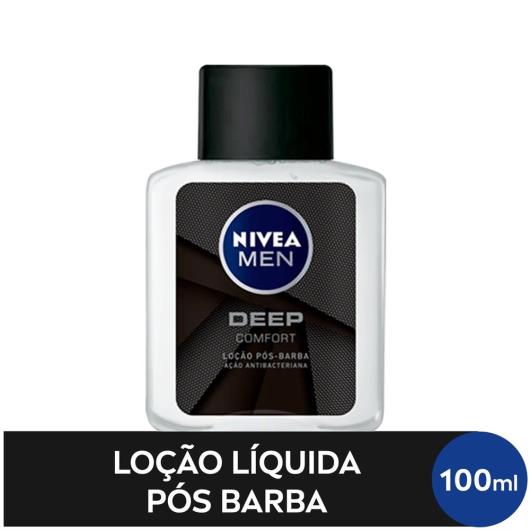 Loção Pós Barba men comfort Deep Nivea 100ml - Imagem em destaque