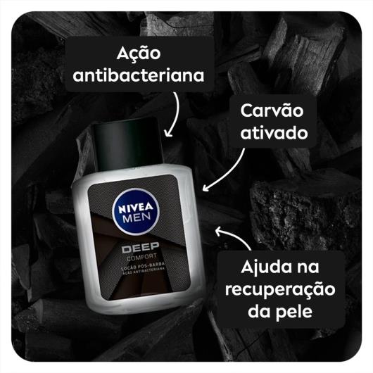 Loção Pós Barba men comfort Deep Nivea 100ml - Imagem em destaque