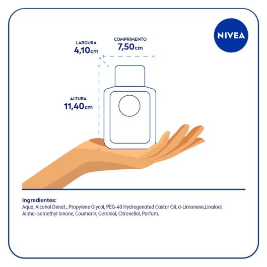 Loção Pós Barba men comfort Deep Nivea 100ml - Imagem em destaque