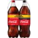 Pack Refrigerante Coca Cola Tradicional 2L + Refrigerante Coca Cola Zero 2L Leve Mais Pague Menos - Imagem 1000033011.jpg em miniatúra
