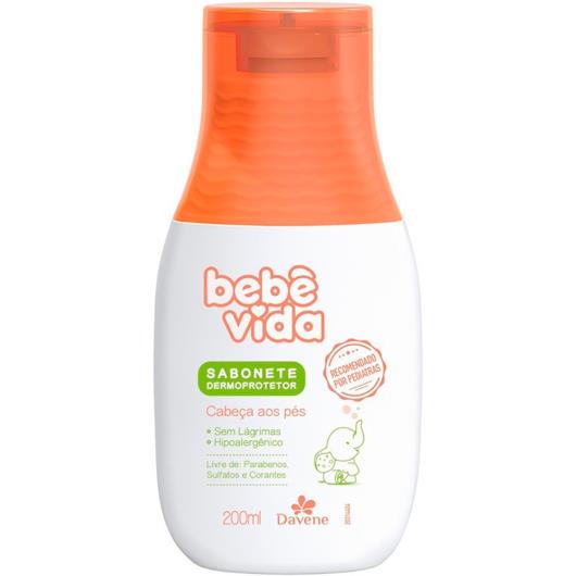 Sabonete líquido dermoprotetor Bebê Vida Davene 200ml - Imagem em destaque