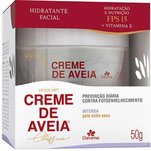 Creme de aveia facial intenso Davene 50g - Imagem em destaque