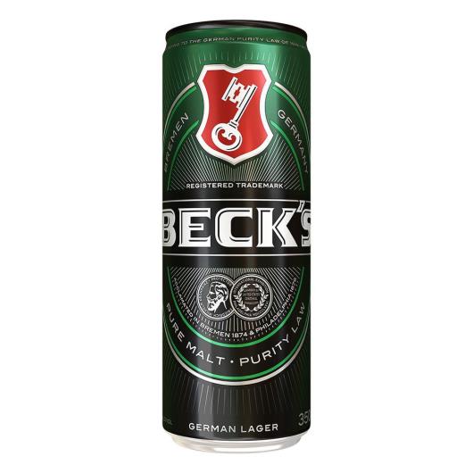 Cerveja Becks Puro Malte 350ml Lata - Imagem em destaque
