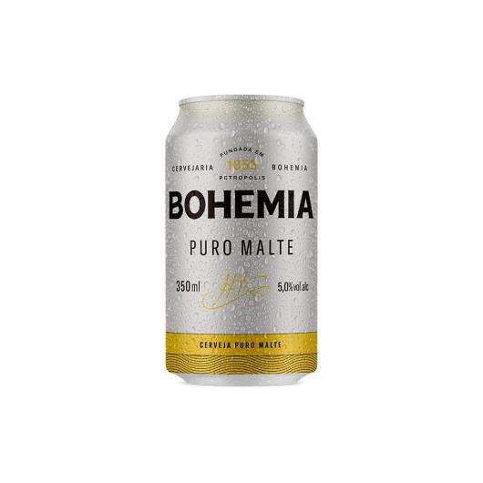 Cerveja Bohemia Puro Malte 350ml Lata Pack C/18 - Imagem em destaque