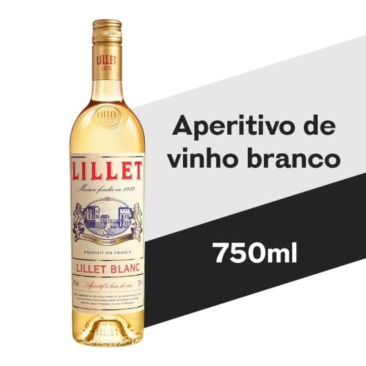 Aperitivo Lillet Blanc de Vinho Francês 750 ml - Imagem em destaque