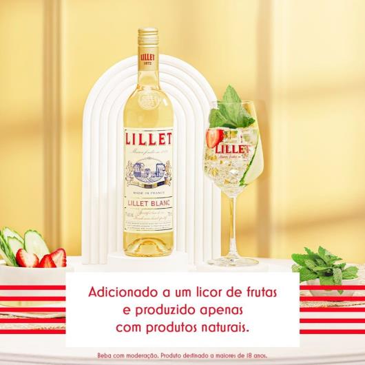 Aperitivo Lillet Blanc de Vinho Francês 750 ml - Imagem em destaque