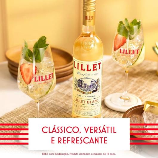 Aperitivo Lillet Blanc de Vinho Francês 750 ml - Imagem em destaque