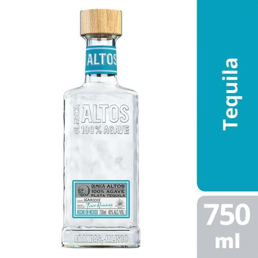 Altos Plata Tequila Mexicana 750ml - Imagem em destaque