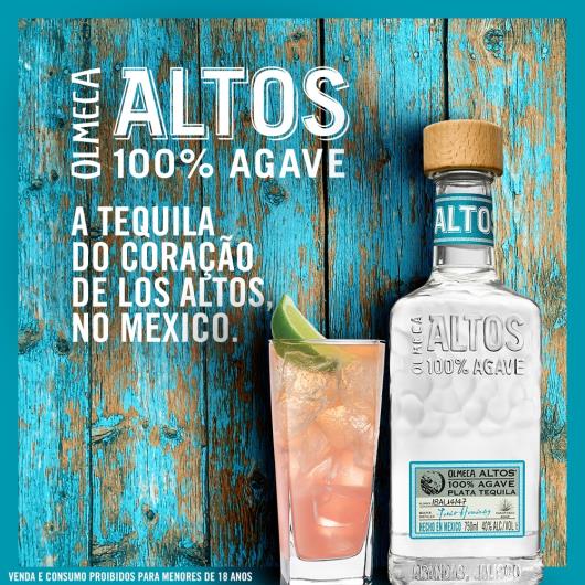 Altos Plata Tequila Mexicana 750ml - Imagem em destaque