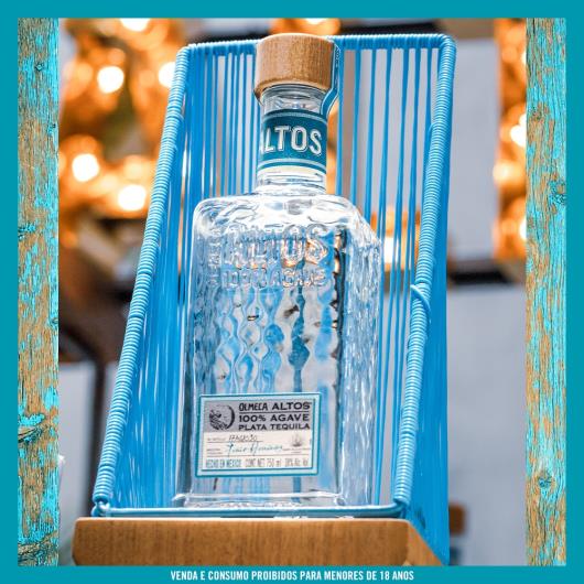 Altos Plata Tequila Mexicana 750ml - Imagem em destaque