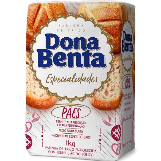 Farinha de trigo Dona Benta Especialidades pães 1kg - Imagem em destaque