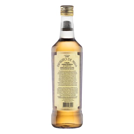 Cachaça Ouro Espírito de Minas Garrafa 700ml - Imagem em destaque