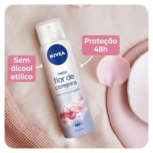 Desodorante Antitranspirante NIVEA Fresh Flor De Cerejeira 150ml - Imagem em destaque