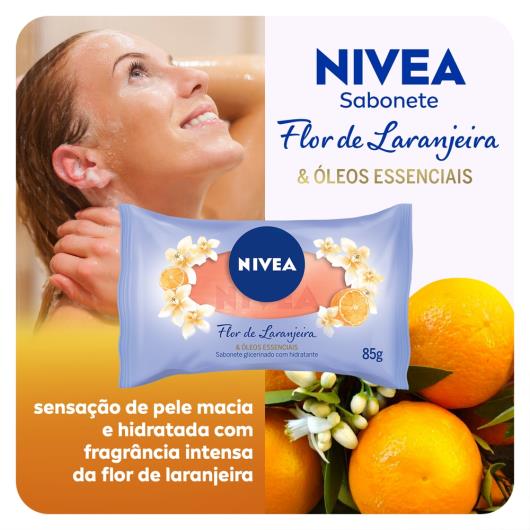 NIVEA Sabonete em Barra Flor de Laranjeira & Óleos Essenciais 85g - Imagem em destaque