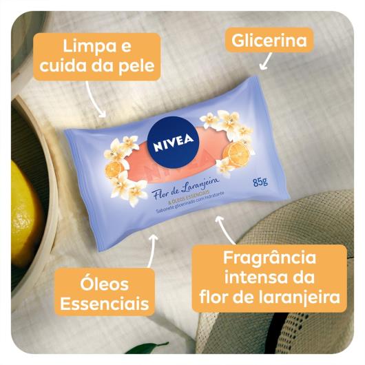 NIVEA Sabonete em Barra Flor de Laranjeira & Óleos Essenciais 85g - Imagem em destaque