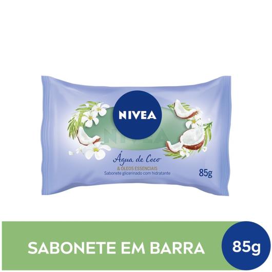 NIVEA Sabonete em Barra Água de Coco & Óleos Essenciais 85g - Imagem em destaque