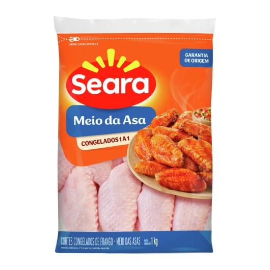 Meio Asa de Frango Congelado Seara 1kg - Imagem em destaque