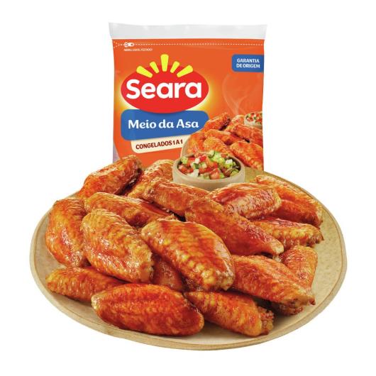 Meio da asa Seara IQF 1kg - Imagem em destaque
