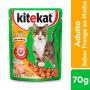 Alimento KiteKat adulto gato frango ao molho 70g