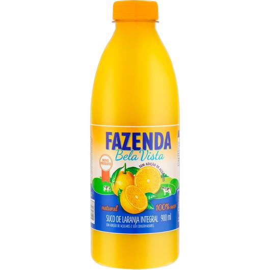 Suco integral de laranja Fazenda Bela Vista 900ml - Imagem em destaque