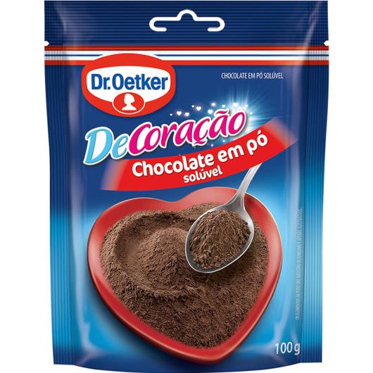 Chocolate em pó solúvel DeCoração Dr. Oetker 100g - Imagem em destaque