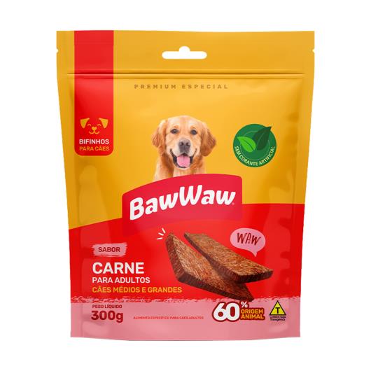 Bifinho para cães adultos Baw Waw carne 300g - Imagem em destaque