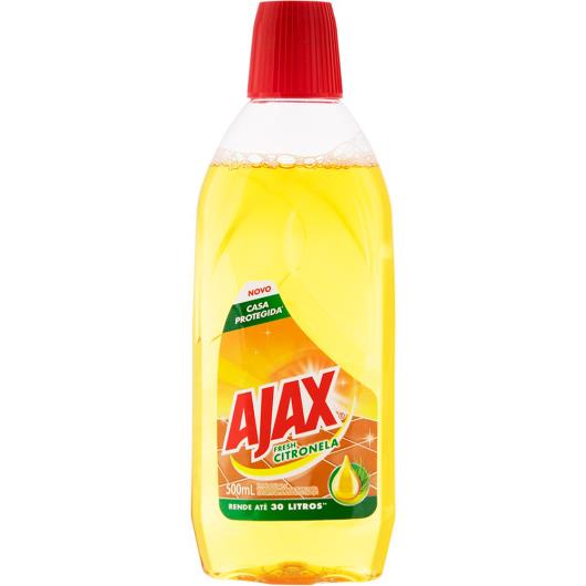 Limpador Ajax fresh citronela 500ml - Imagem em destaque