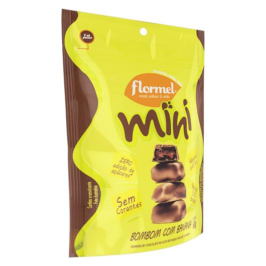 Mini Bombom com Banana Flormel Pouch 60g - Imagem em destaque