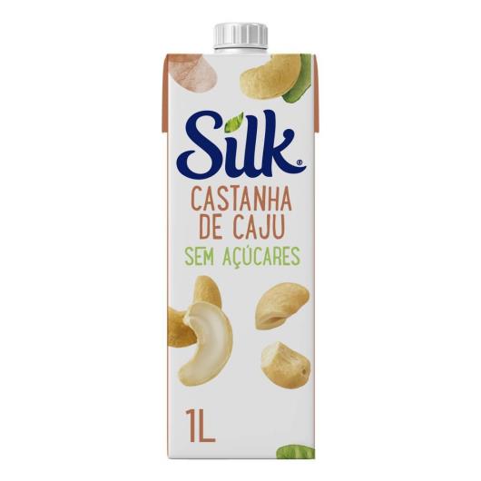 Bebida Vegetal Silk Castanha de Caju Sem Açúcares 1L - Imagem em destaque