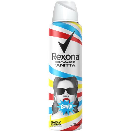 Desodorante aerosol Rexona Anitta Bang 150ml - Imagem em destaque