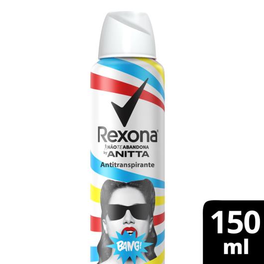 Desodorante aerosol Rexona Anitta Bang 150ml - Imagem em destaque