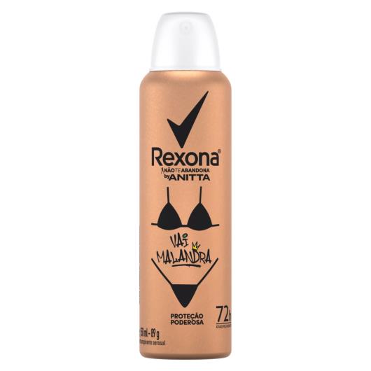 Desodorante Antitranspirante Aerosol Rexona Vai Malandra by Anitta 150ml - Imagem em destaque