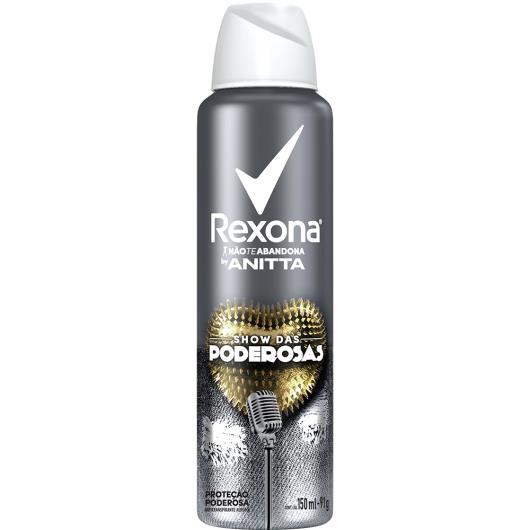Desodorante Antitranspirante Aerosol Rexona Show das Poderosas by Anitta 150ml - Imagem em destaque