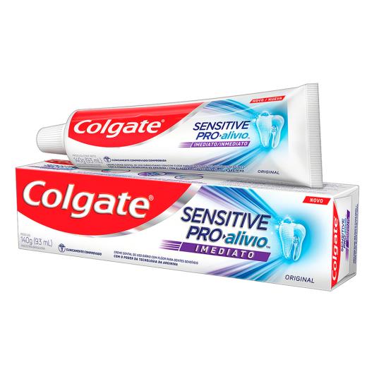 Creme Dental Original Colgate Sensitive Pro-Alívio Imediato Caixa 140g - Imagem em destaque