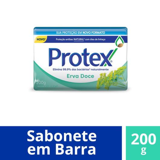 Sabonete Antibacteriano em Barra Protex Erva Doce 200g - Imagem em destaque