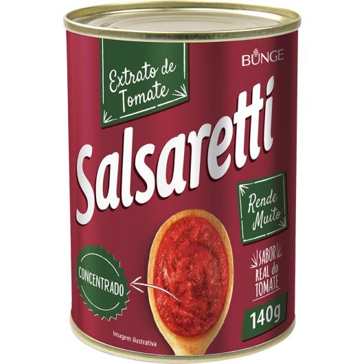 Extrato de Tomate Salsaretti lata 140g - Imagem em destaque