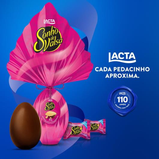 Ovo de Páscoa Lacta Sonho de Valsa 357g - Imagem em destaque