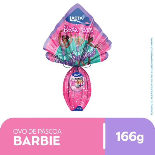 Ovo de Páscoa Lacta Barbie 166g - Imagem em destaque