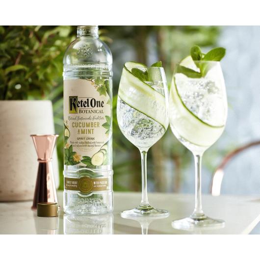 Vodka Ketel One Cucumber & Mint 750ml - Imagem em destaque