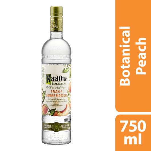 Vodka Ketel One Botanical Peach & Orange Blossom 750ml - Imagem em destaque