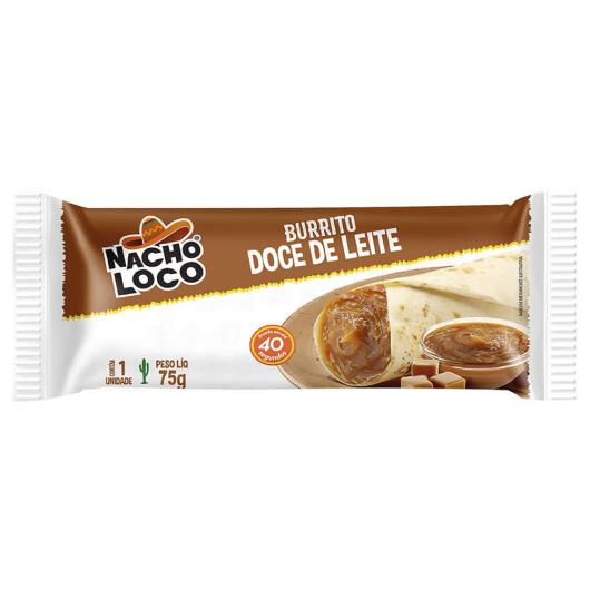 Burrito Nacho Loco doce de leite 75g - Imagem em destaque