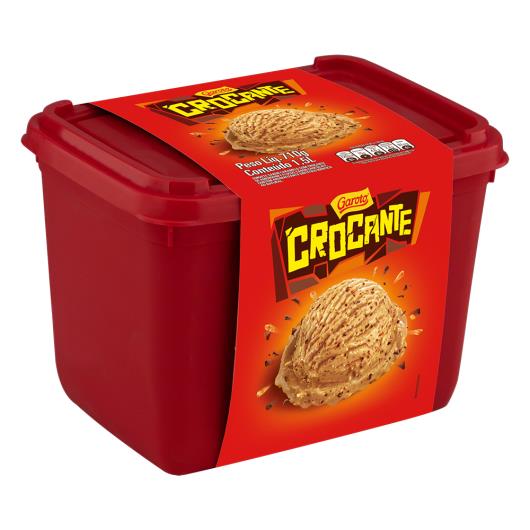 Sorvete Garoto Crocante Pote 1,5L - Imagem em destaque
