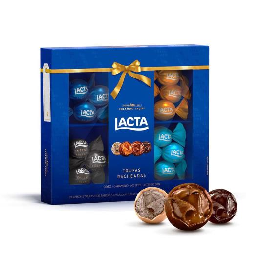 Lacta Trufas Sortidas 138g - Imagem em destaque