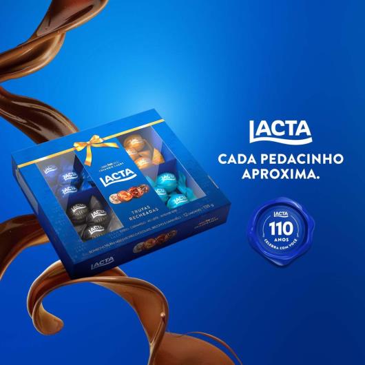 Lacta Trufas Sortidas 138g - Imagem em destaque