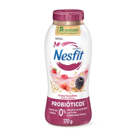 Iogurte Nestlé Nesfit frutas vermelhas, aveia e hibisco 170g - Imagem em destaque