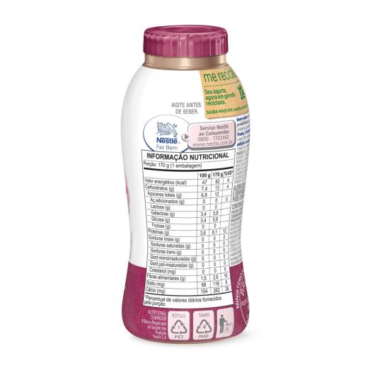 Iogurte Nestlé Nesfit frutas vermelhas, aveia e hibisco 170g - Imagem em destaque