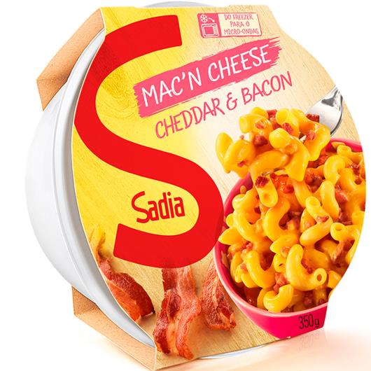 Macarrão Mac'n Cheese Cheddar e Bacon Sadia 350g - Imagem em destaque