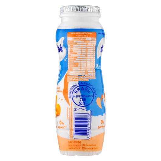 Iogurte Desnatado Mamão com Laranja Zero Lactose Itambé Fit Frasco 170g - Imagem em destaque