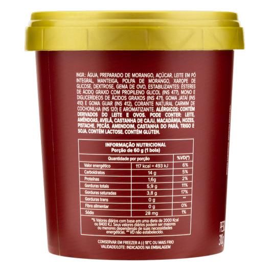 Sorvete Morango com Pedaços La Basque Pote 500ml - Imagem em destaque