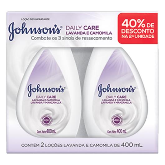 Loção Deo-Hidratante Lavanda e Camomila Johnson's Daily Care 800ml - Imagem em destaque
